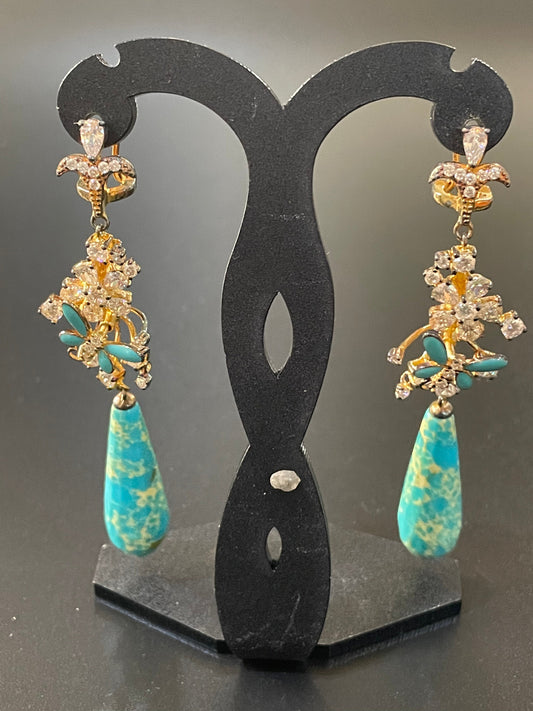 Turquoise Dangling Earrings